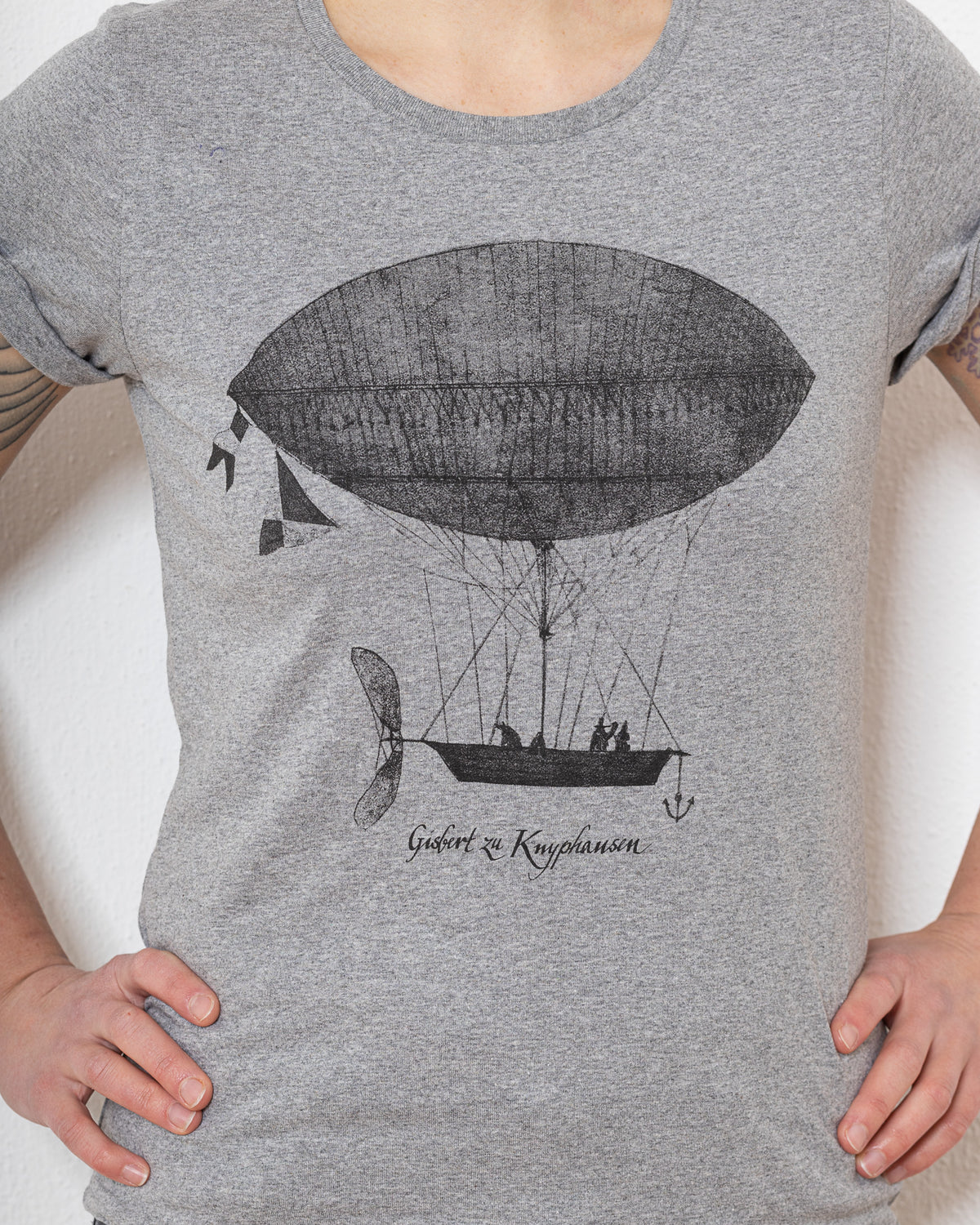 Gisbert zu Knyphausen - Luftschiff grau - Shirt Frauen