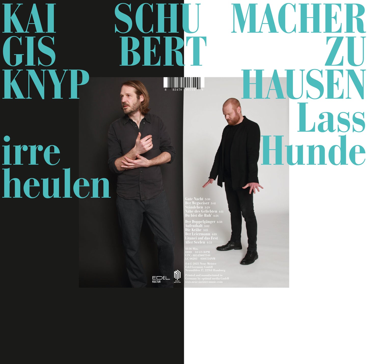 Gisbert zu Knyphausen & Kai Schumacher - Lass irre Hunde heulen - Vinyl LP