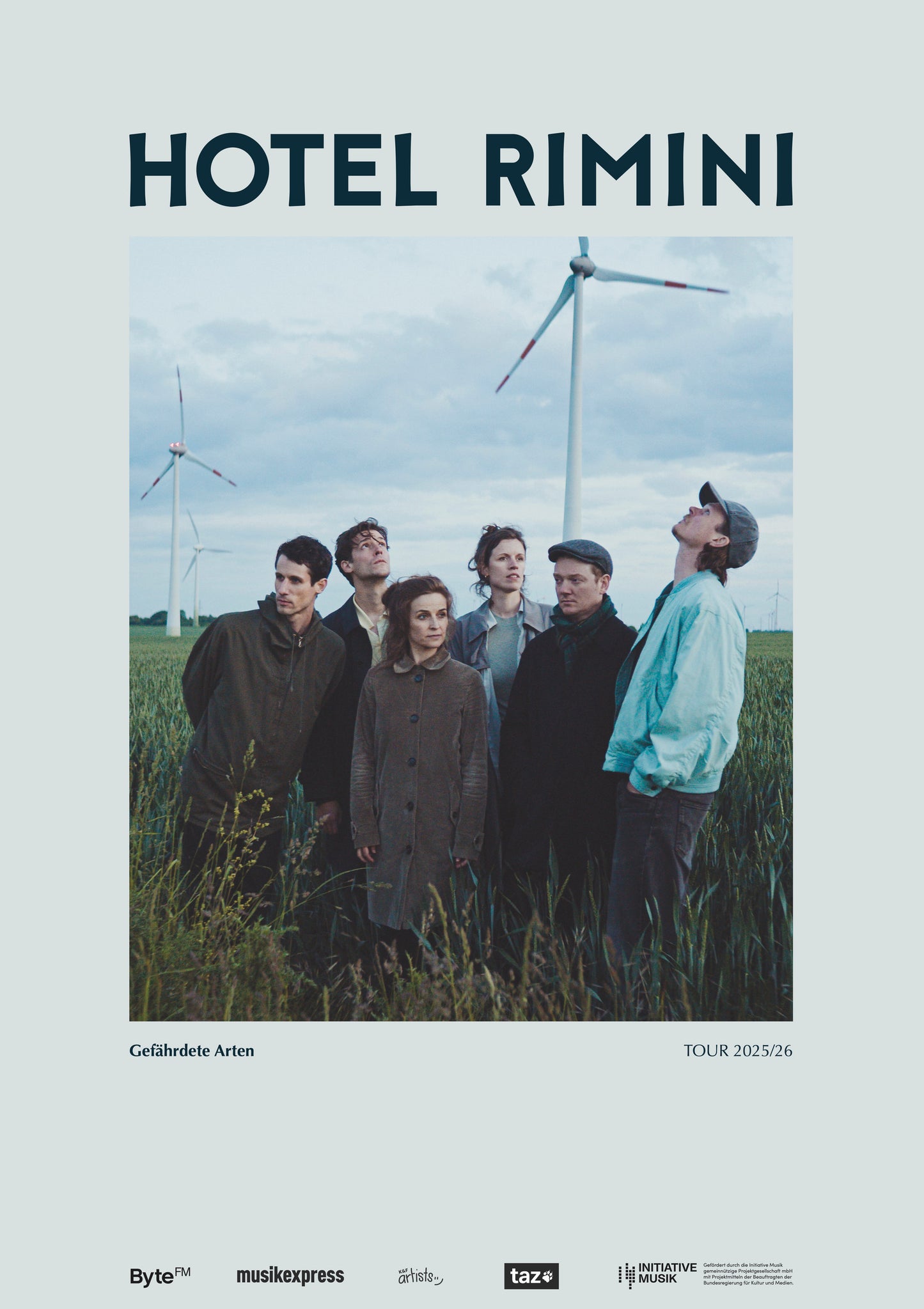 Hotel Rimini - Gefährdete Arten / Tour 25/26 - Poster