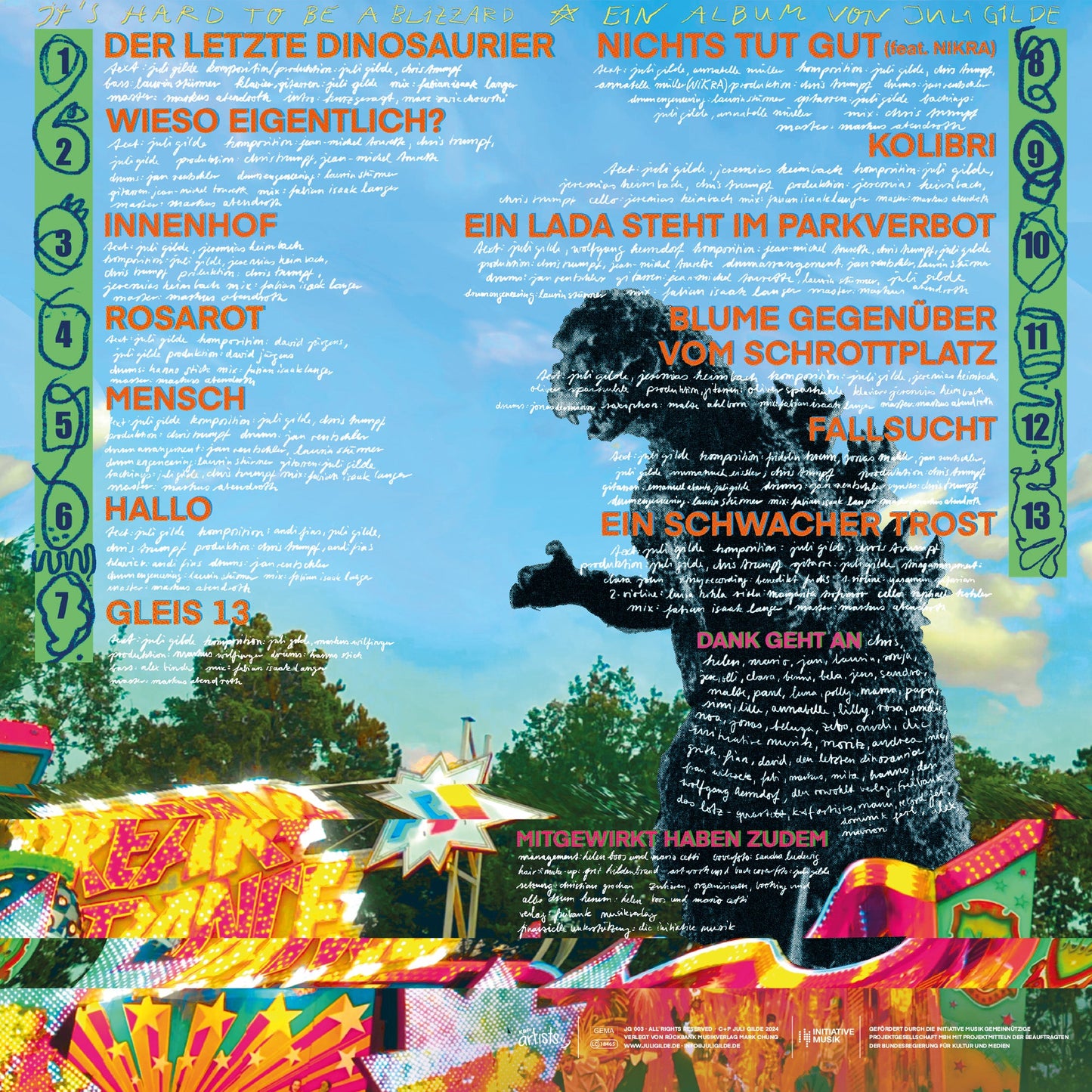 Juli Gilde - Blizzard Paket 2 - Vinyl LP + 10" Vinyl EP + CD EP