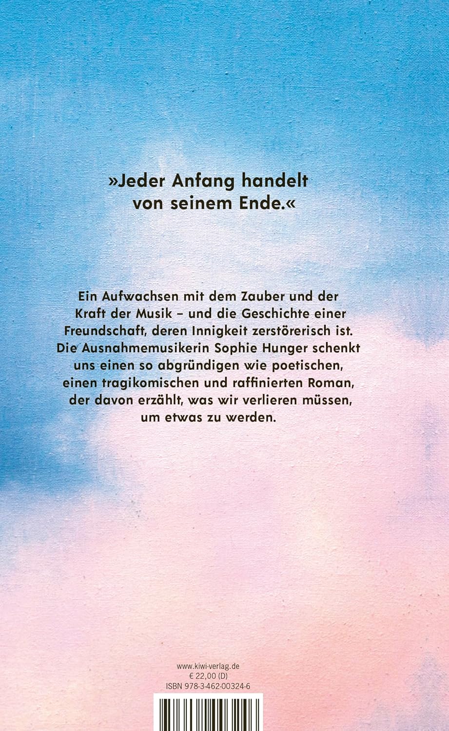 Sophie Hunger - Walzer für Niemand - Buch + Lesezeichen (signiert)