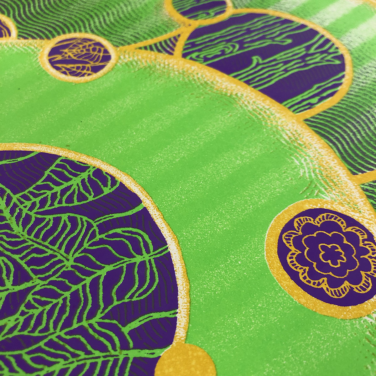 Woods of Birnam - Come To The Woods 2024 - Siebdruck Festival Poster