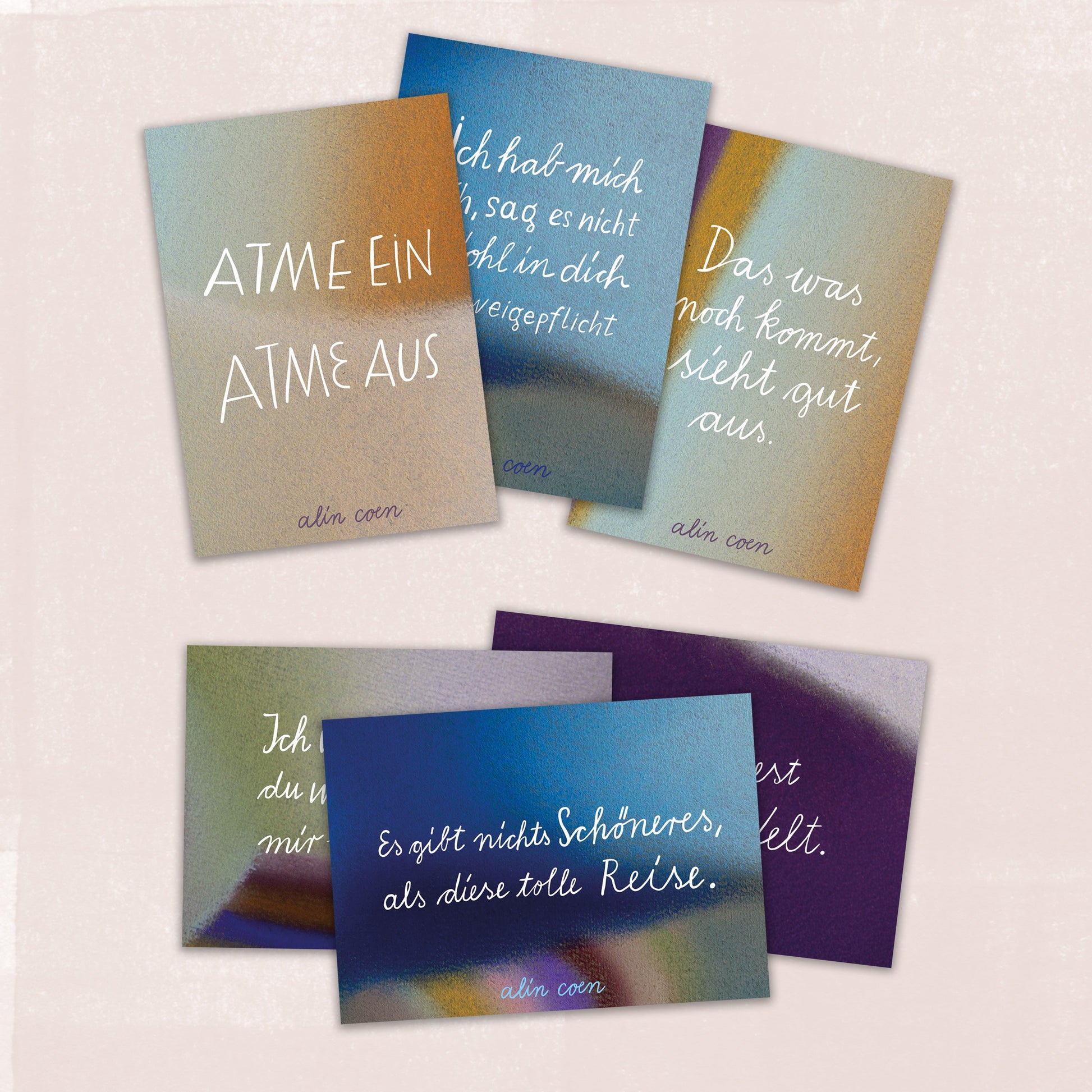 Alin Coen - Du bedeutest mir die Welt - LP + Shirt Männer + Postkarten Bundle (signiert)