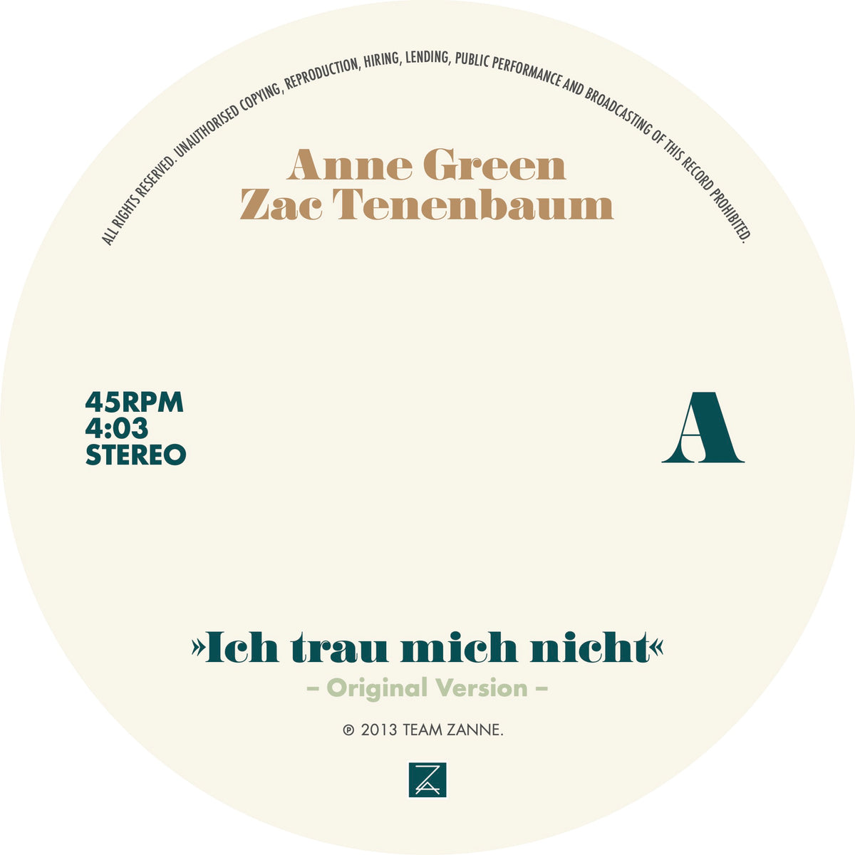 Annett Louisan - Ich trau mich nicht - Vinyl 7"