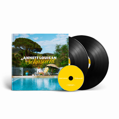Annett Louisan - Sehnsucht Limited Bonus Edition - Buch + 2 LP + CD Bundle (signiert)