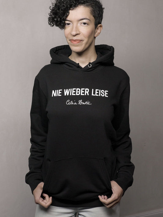 Celina Bostic - Nie wieder leise - Hoodie Unisex (Schwarz)