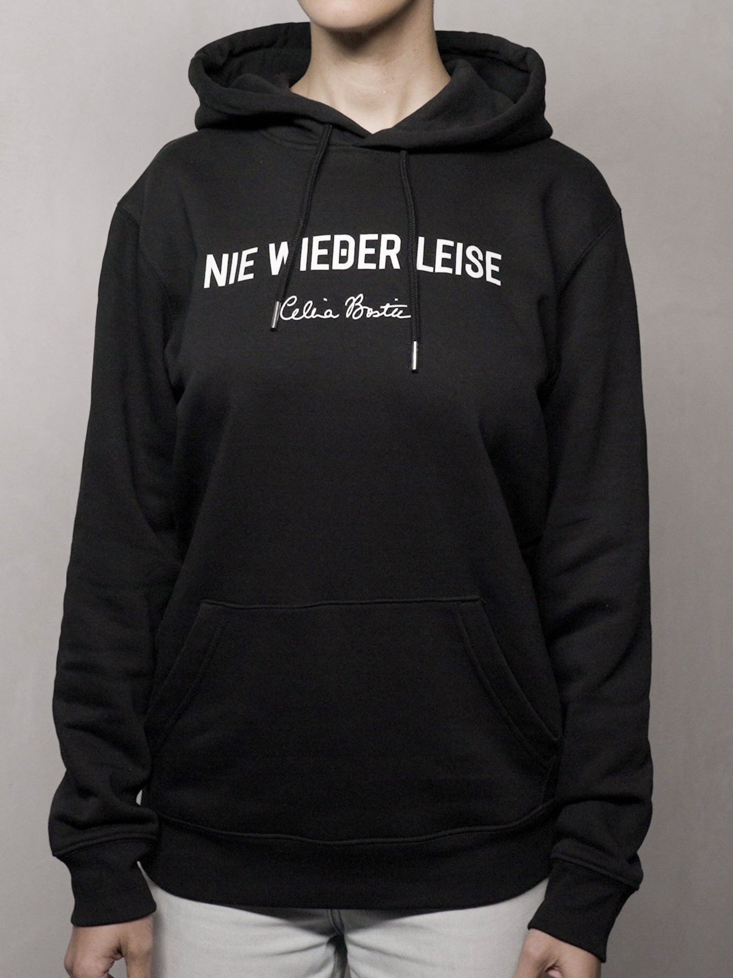 Celina Bostic - Nie wieder leise - Hoodie Unisex (Schwarz)