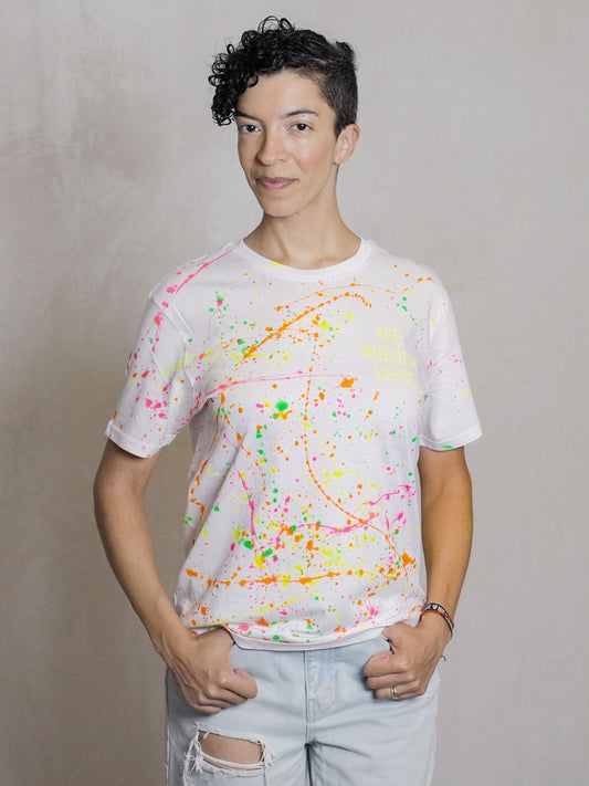 Celina Bostic - Nie wieder leise - Shirt Unisex (Neon Splatter)