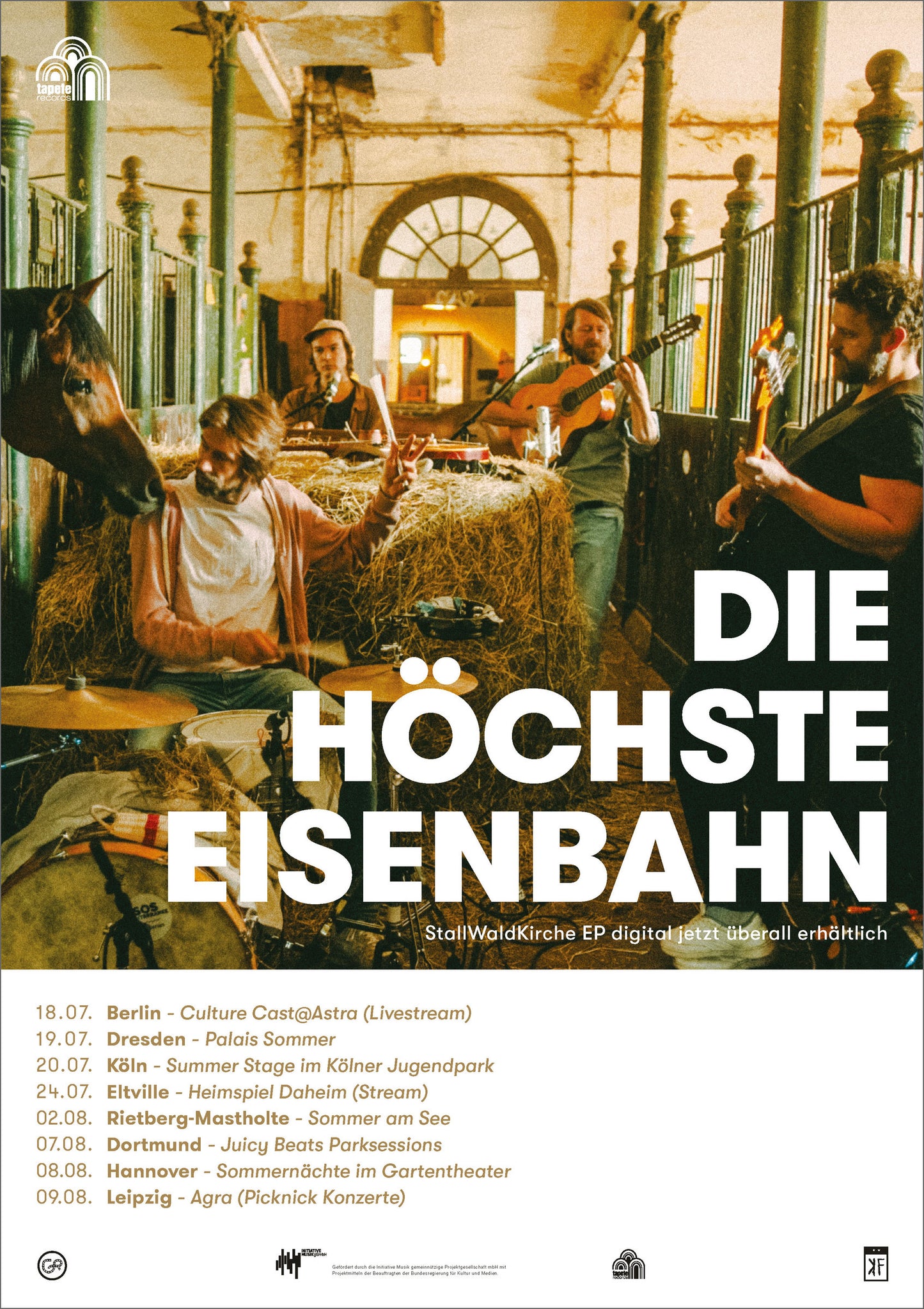 Die Höchste Eisenbahn - StallWaldKirche - Poster