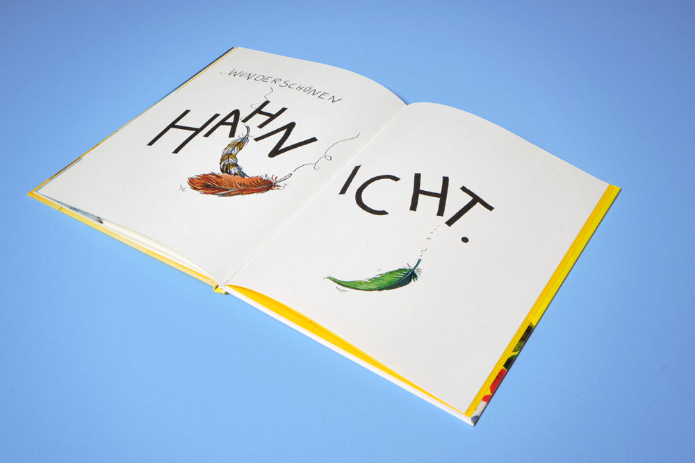 Käptn Peng - Melanie Garanin - Der Habicht und der Hahn - Buch