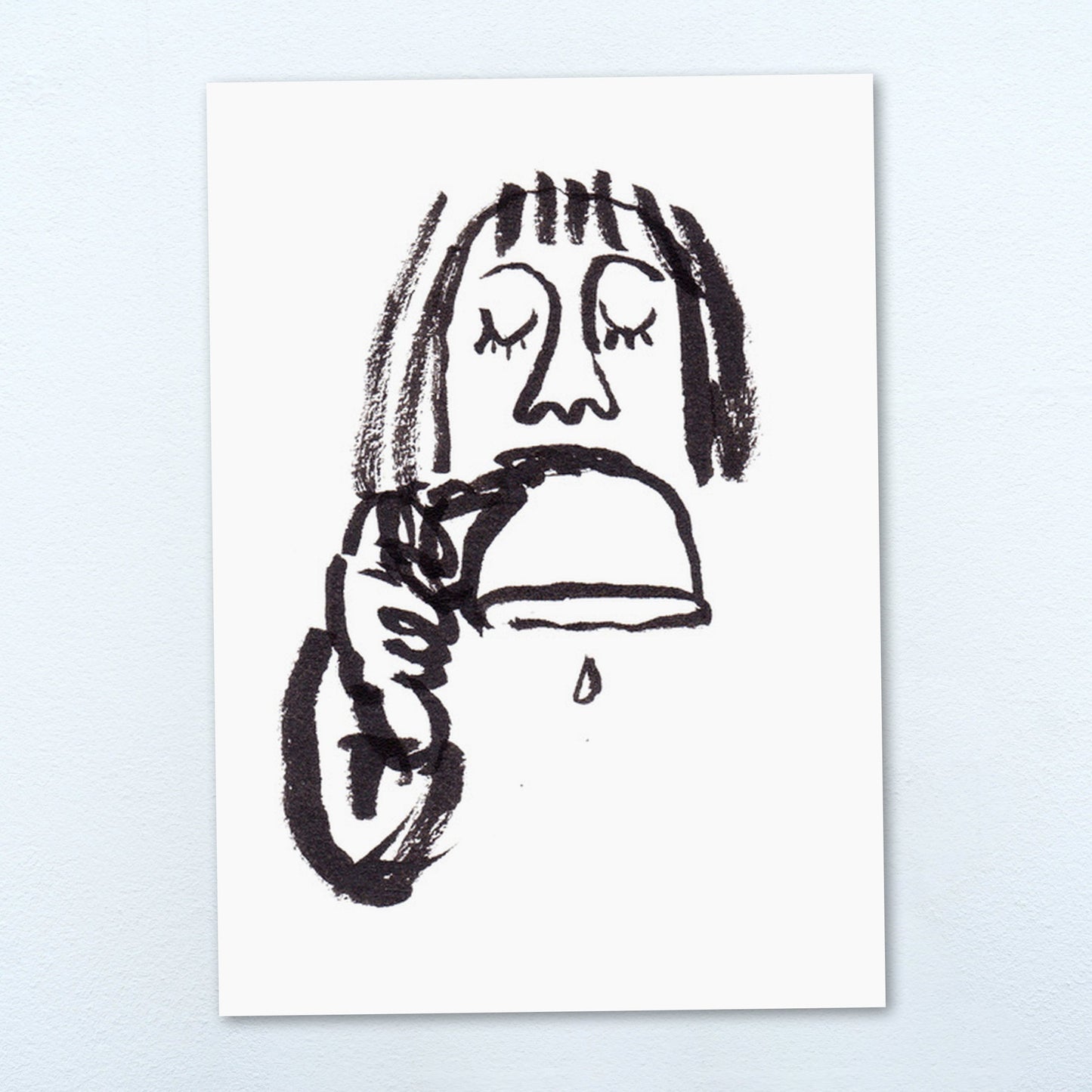 Kapa Tult - Immer alles gleichzeitig - LP + Shirt + Postkarten Bundle (individuell signiert)