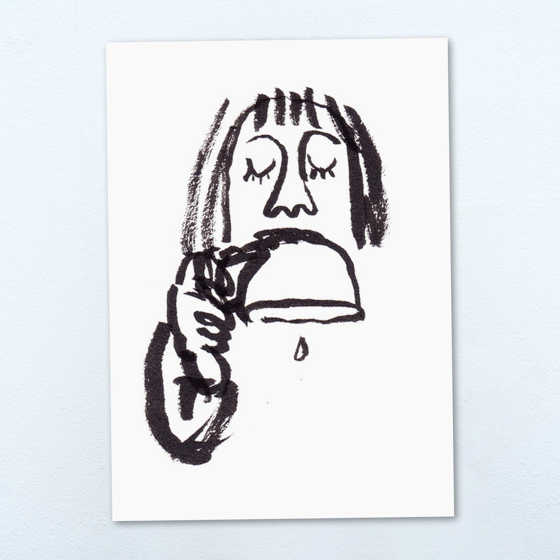 Kapa Tult - Immer alles gleichzeitig - LP + Shirt + Postkarten Bundle (individuell signiert)