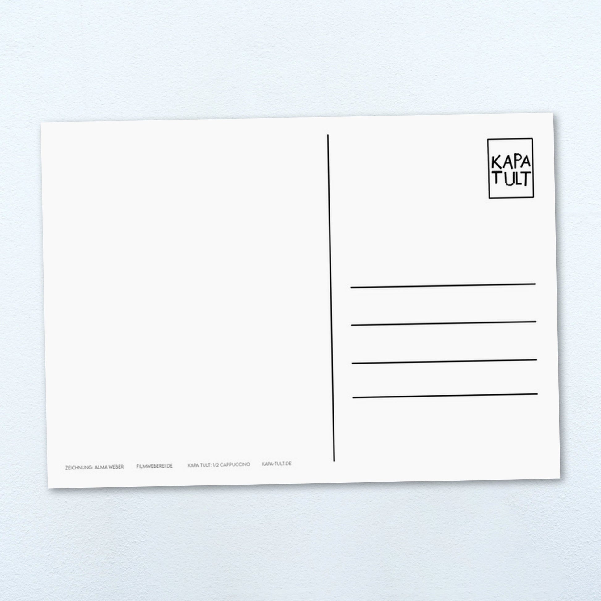 Kapa Tult - Immer alles gleichzeitig - LP + Shirt + Postkarten Bundle (individuell signiert)