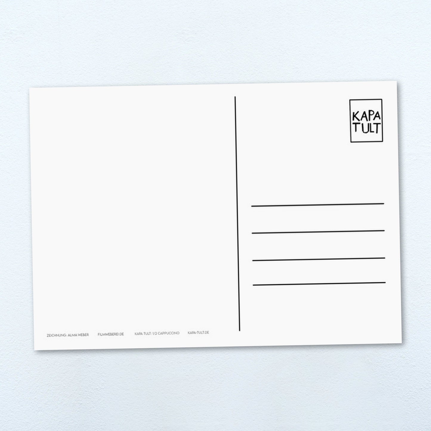 Kapa Tult - Immer alles gleichzeitig - CD + Shirt + Postkarten Bundle (individuell signiert)