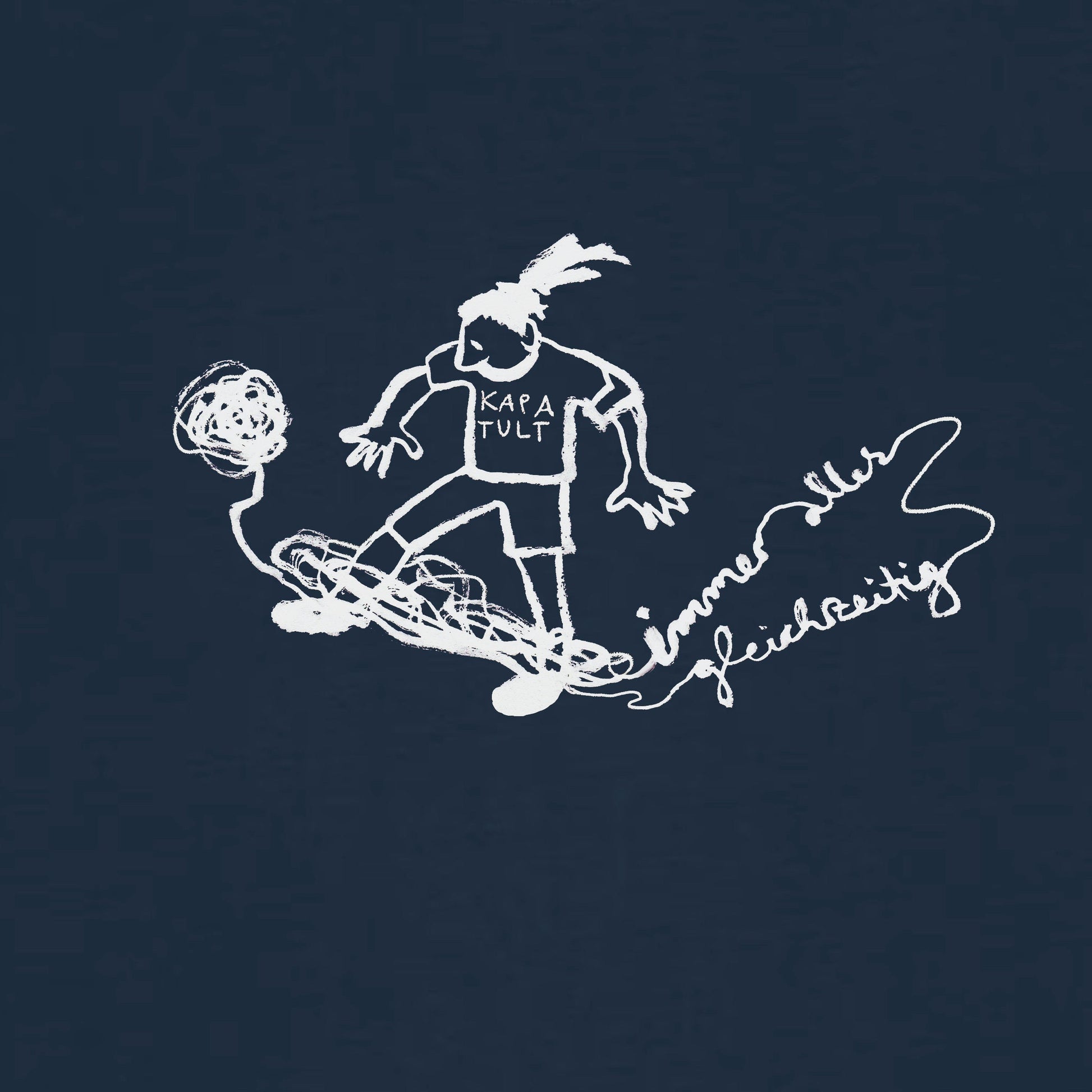 Kapa Tult - Immer alles gleichzeitig - LP + Shirt + Postkarten Bundle (individuell signiert)