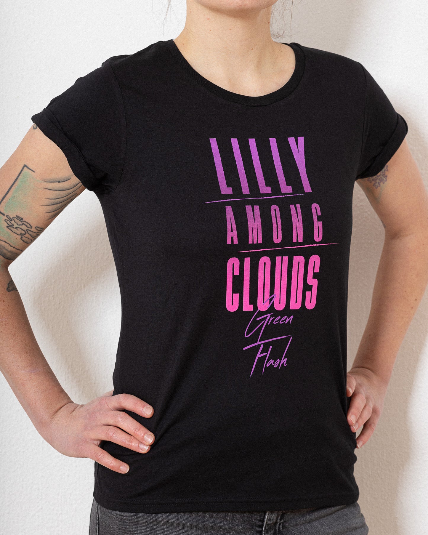 Lilly Among Clouds - Logo - Shirt Frauen