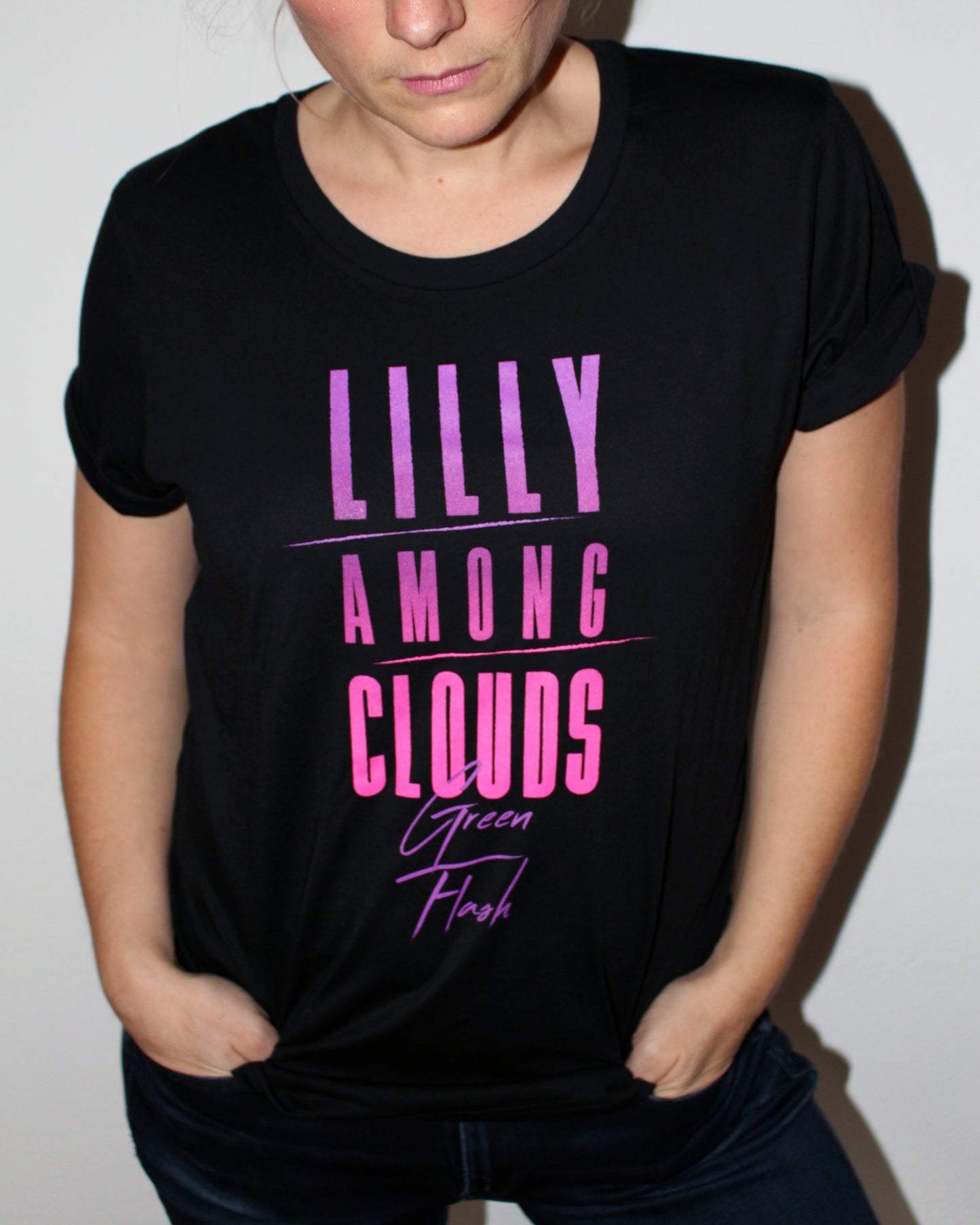 Lilly Among Clouds - Logo - Shirt Frauen