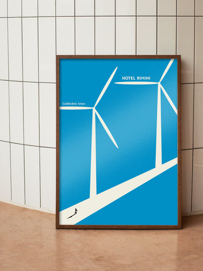 Hotel Rimini - Gefährdete Arten / Grafik - Poster