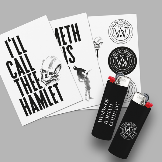 Woods of Birnam - Feuerzeug Bundle - Feuerzeug + Karten / Stickerset
