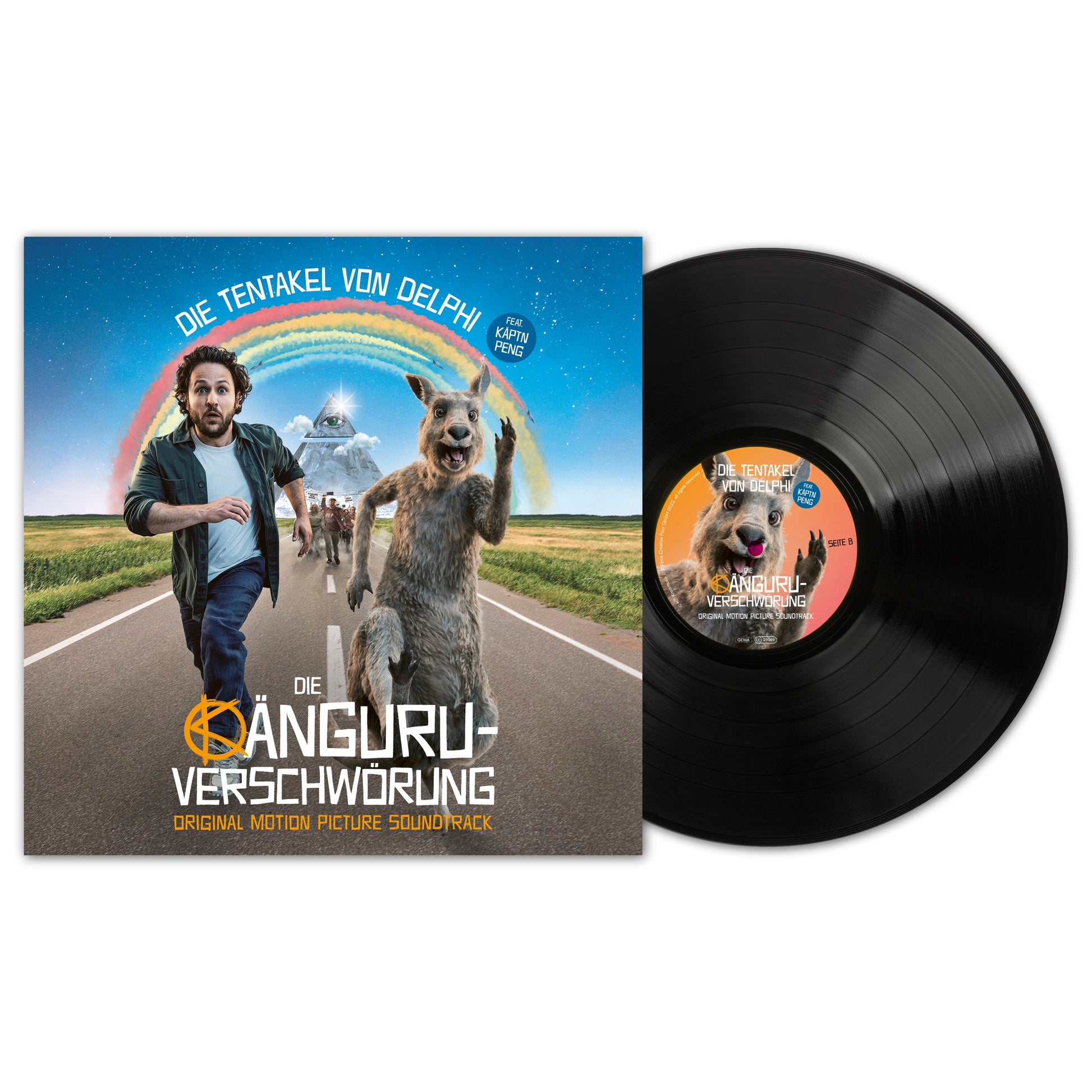 Die Tentakel von Delphi feat. Käptn Peng - Die Känguru Verschwörung OST - Vinyl LP