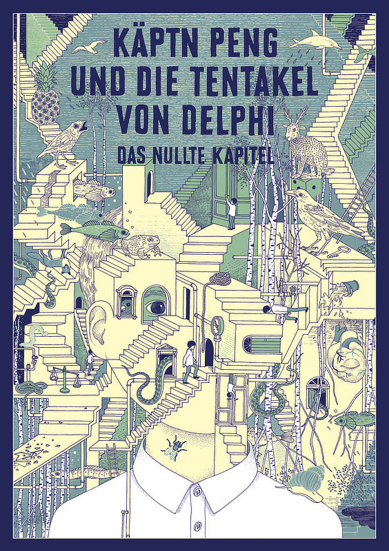 Käptn Peng & Die Tentakel von Delphi - 10er Set - Aufkleber