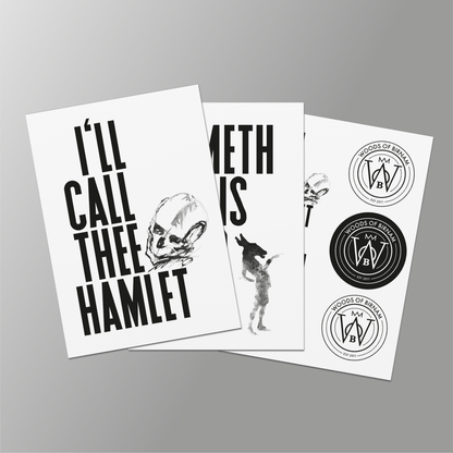 Woods of Birnam - Feuerzeug Bundle - Feuerzeug + Karten / Stickerset